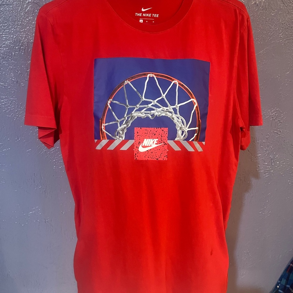 Nike Red Graphic Tee